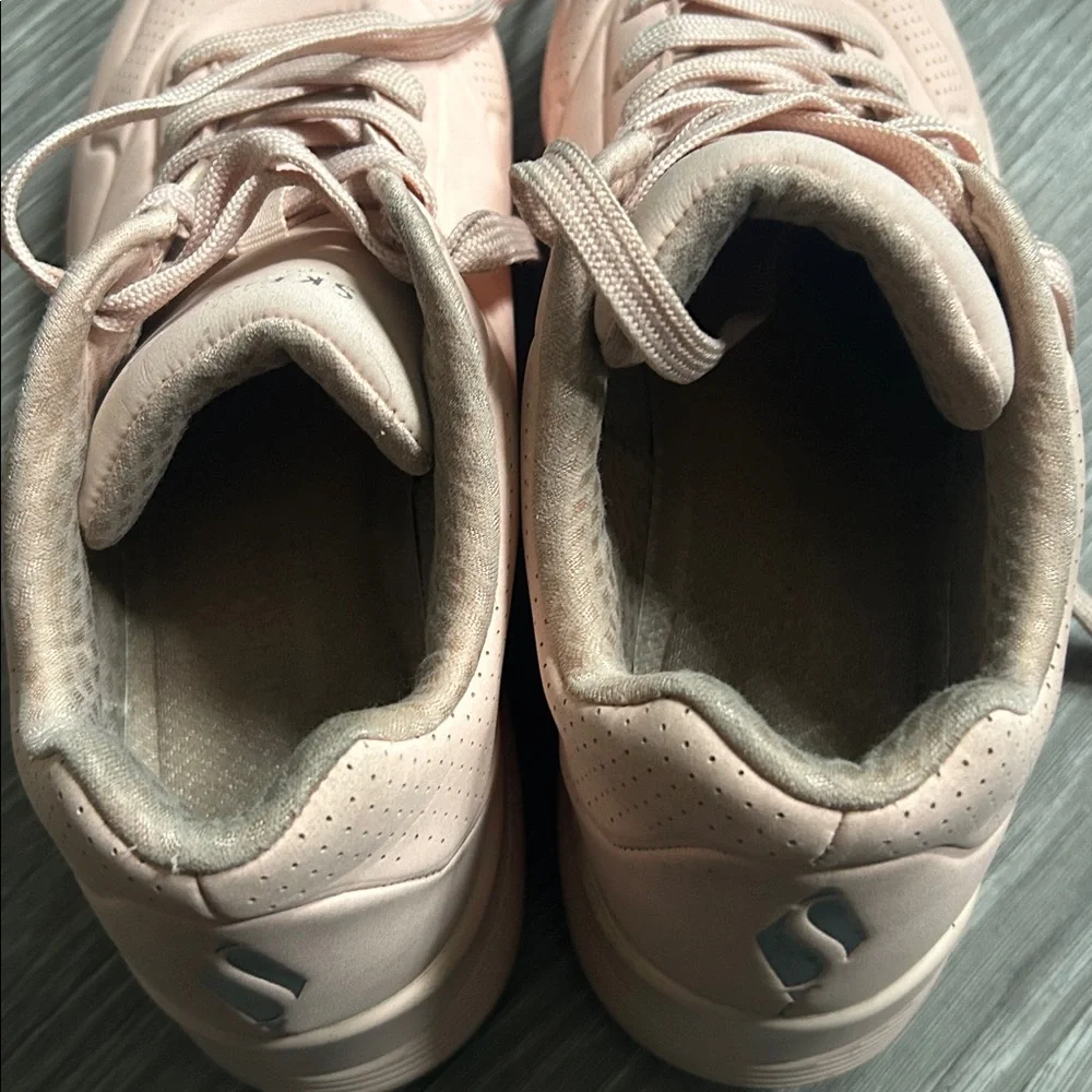 Skechers Women's Street Uno Sneakers Light Pink Size 9 - Picture 5 of 7